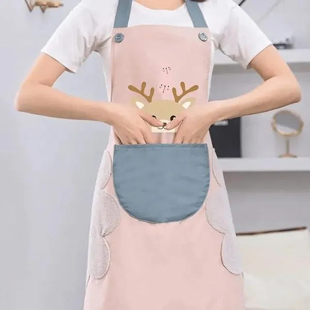 Waterproof Kitchen Apron for Women